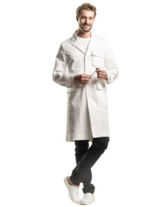 Camice farmacista CA10 con ricamo personalizzato